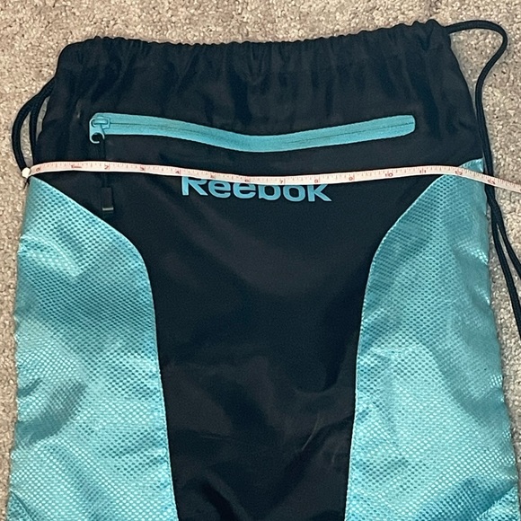 Reebok black and blue drawstring bag - Picture 2 of 10